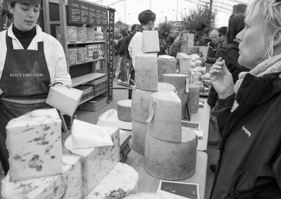 The Neal's Yard cheese stall at the Malvern show